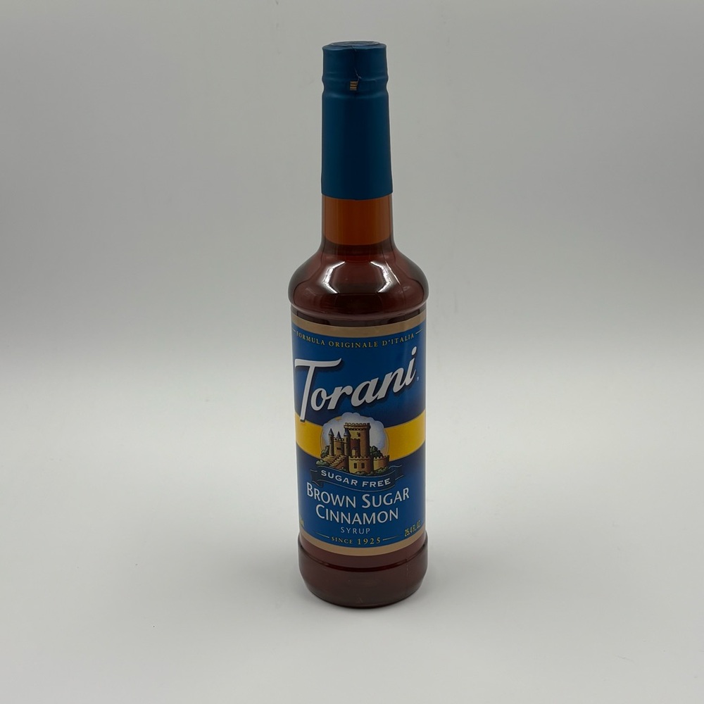 Torani Sugar Free Brown Sugar Cinnamon Syrup - Blue Label 750ml